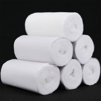 Medical Absorbent Pure 100% Cotton Fabric Gauze Bandage CE ISO Certified