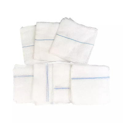 Consumables Non Sterile Absorbent Medical Gauze Swabs 10x10 16ply
