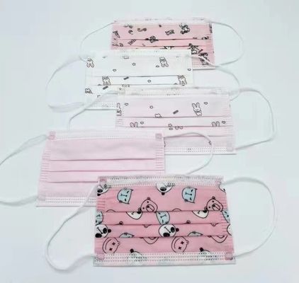 Custom Logo Children's Face Mask Multi-Color Soft And Breathable Facemask