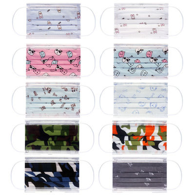 Custom Logo Children's Face Mask Multi-Color Soft And Breathable Facemask